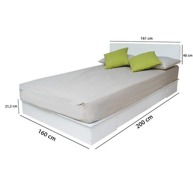 IOW Ranjang Kayu Divan / Dipan Modern Minimalis