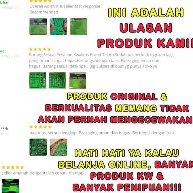 Toolkit Set Tekiro Original Tool Lengkap Perkakas Bengkel Tools Alat