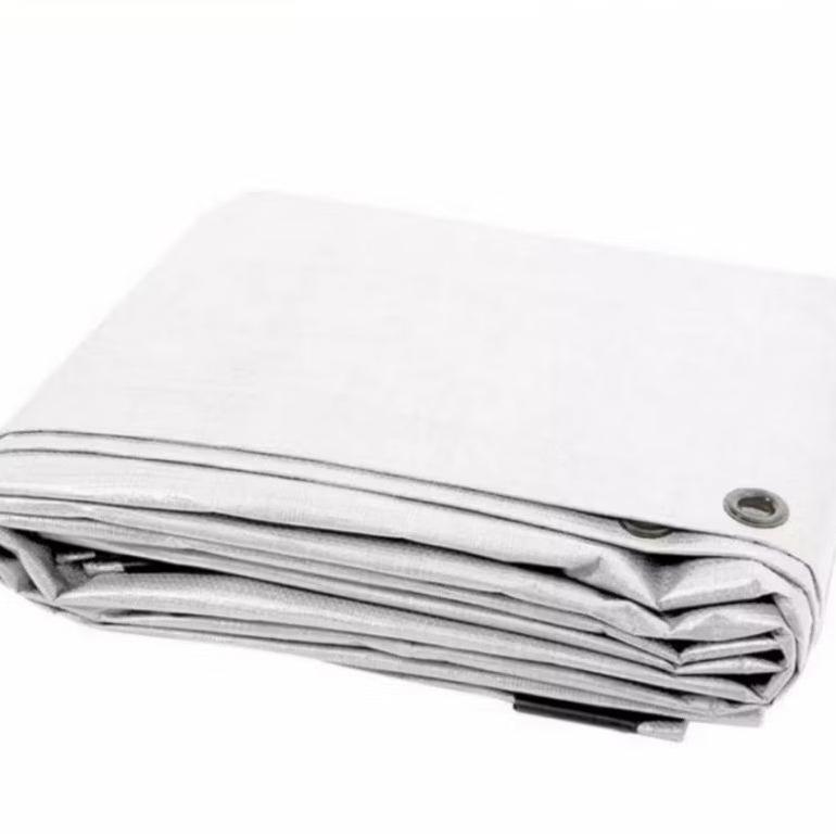 Bisa Cod Grosir  Terpal Korea A20 Putih White Meteran Ukuran Custom Bebas Untuk Tenda Terop Tutup Tr