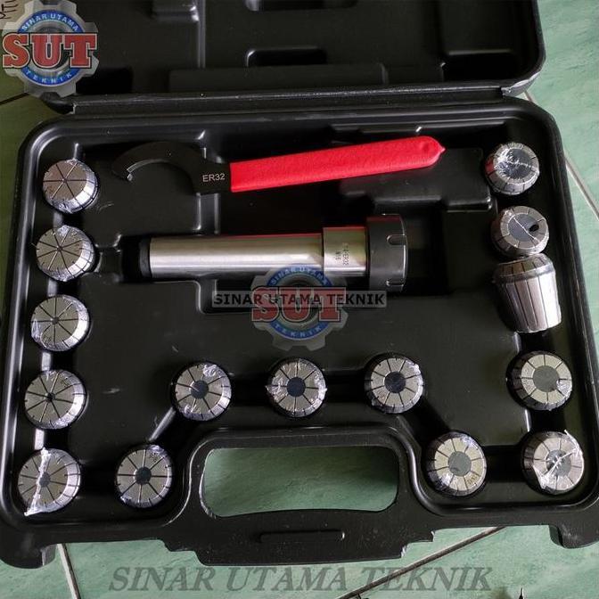 Collet set MT4 ER 32-15pcs Spring Collet Milling Chuck Set MT4 collet set MT ER32