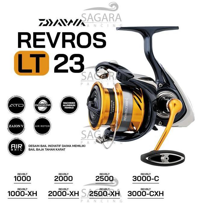 Reel Daiwa Revros LT | Reel Ultra Light | Reel UL | Reel Pancing Spinning