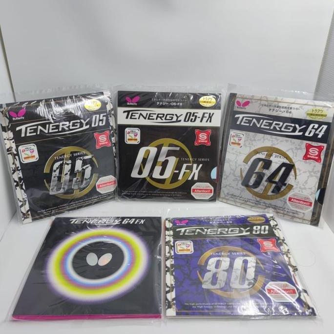 KARET BET PINGPONG TENERGY 05 - TENERGY 64 - TENERGY 80 - FX - KARET BAT TENIS MEJA TENERGY 05FX 64F