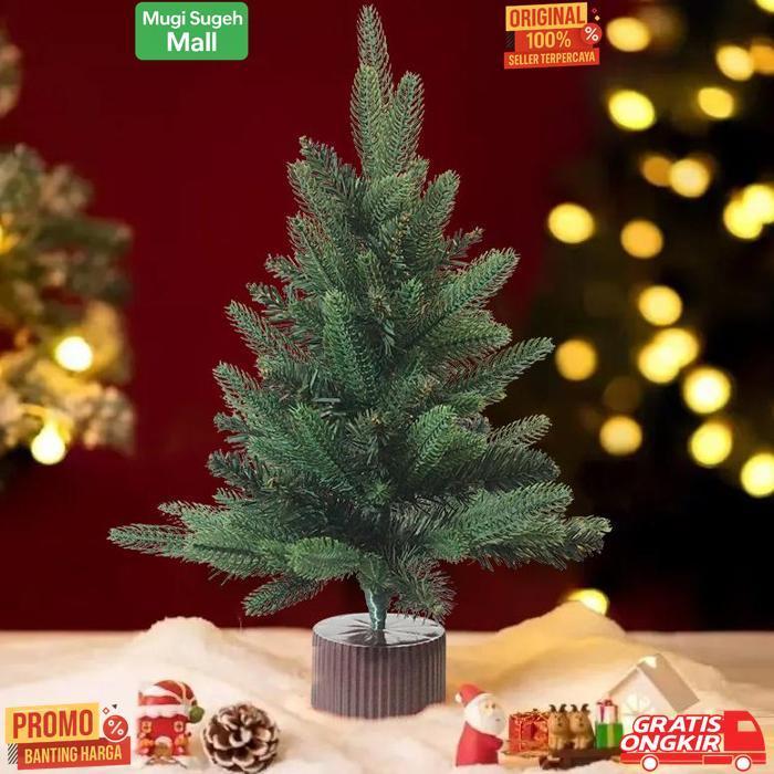 Promo Pohon Natal Mini / Pohon Natal Meja / Pohon Natal Kecil / Dekorasi Rumah Natal / Pohon Natal 4