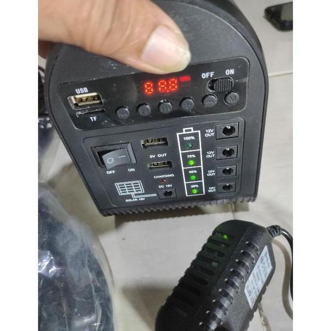 Solar Panel Home System tanpa aki dan tanpa solar panel