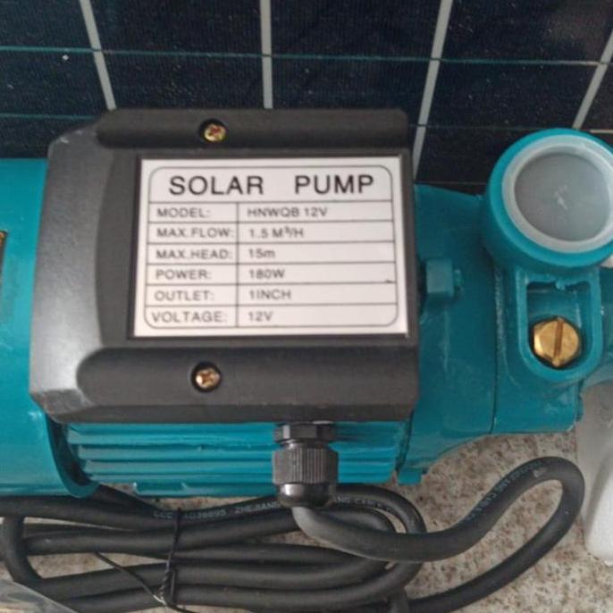Pompa Tenaga Surya 180w/ 1 set pompa dengan Panel surya 50wp murah