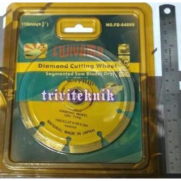 Mata pisau potong keramik gerinda,Diamond Cutting Wheel Fujiyama