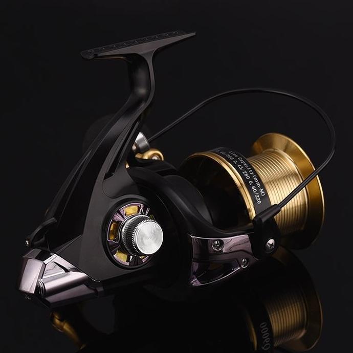 AoQiusite Reel Jumbo Besar 8000 10000 12000 surf pasiran laut