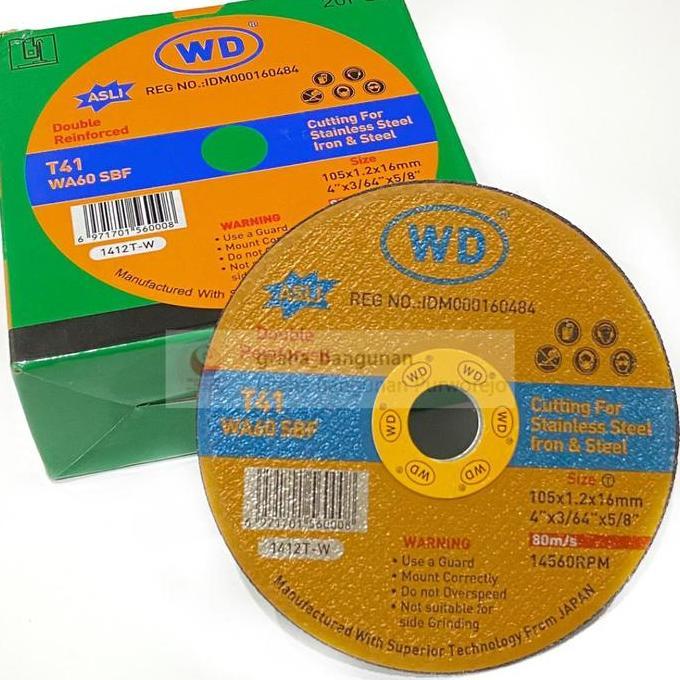 WD UNTUK POTONG BESI SATU DUS