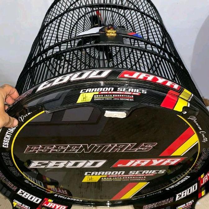 Ebod Jaya Essentials Tebok Murai No. 2 PVC Decal Carbon Series