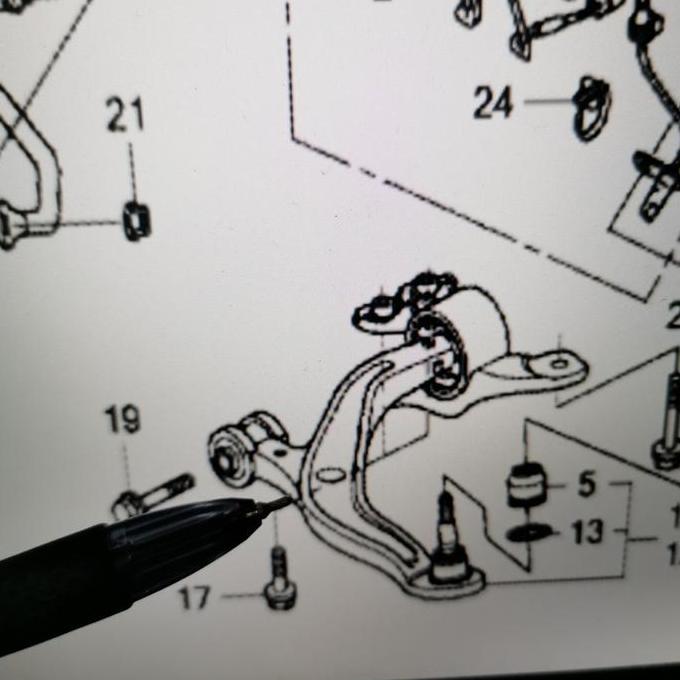 Lower Arm Honda Stream RN6