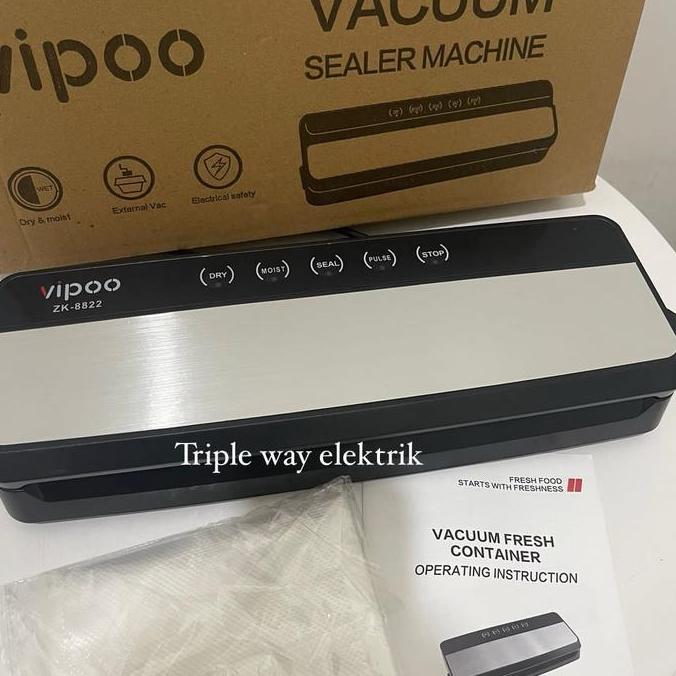 Vacuum sealer vipoo Basah dan kering TKP