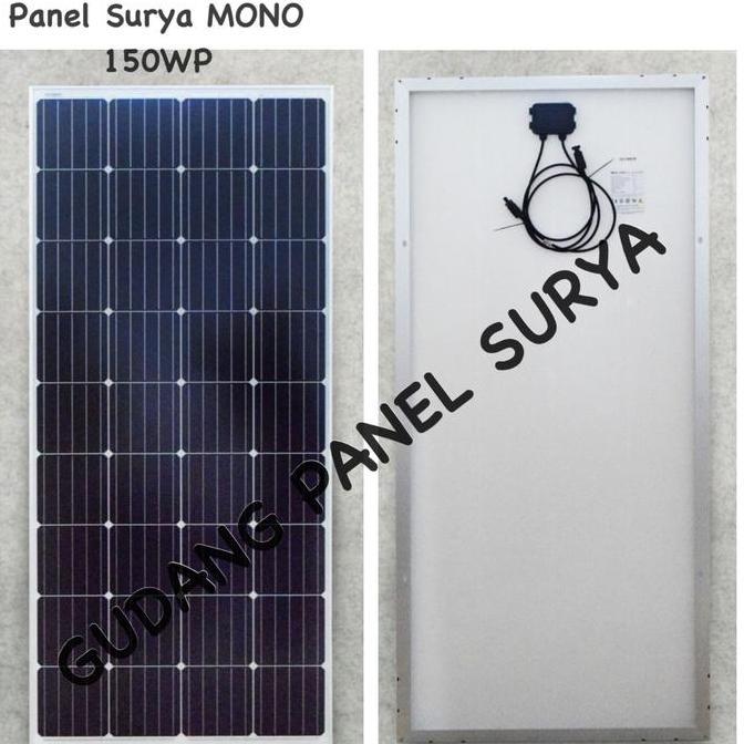 Panel Surya Solar Panel Solarcell SOLANA MONO 150WP 150 WP