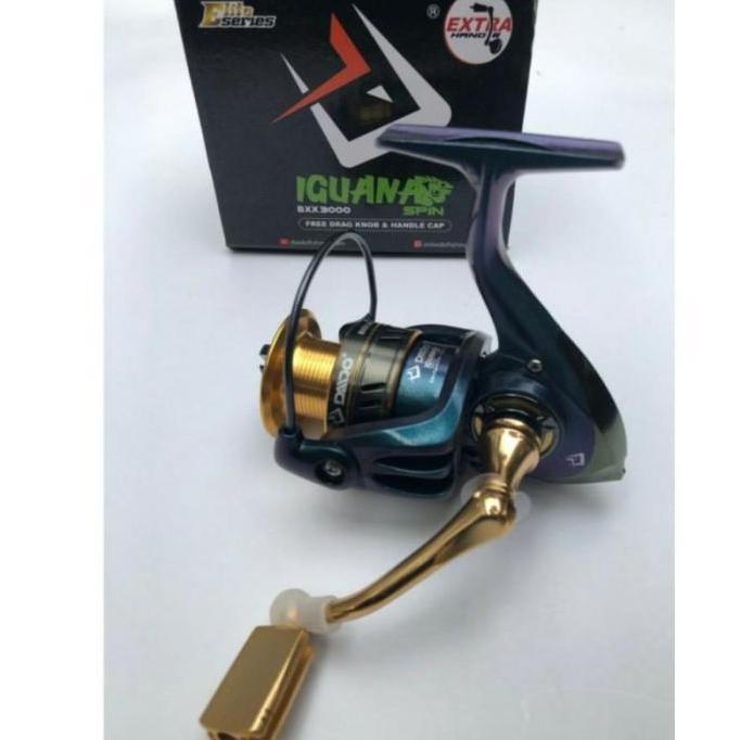 Reel Pancing Daido Daimos Spin Iguana 3000 Power Handle Rel Rell Ril R