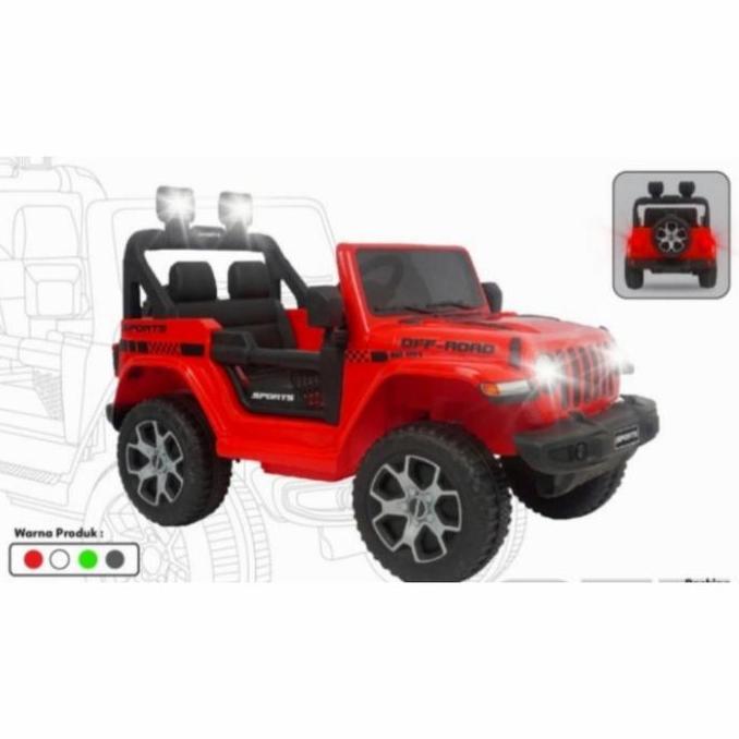 Mobil Anak Remot Kontrol Bisa Dinaiki Max35 Kg SNI Mobilan Jeep Unisex