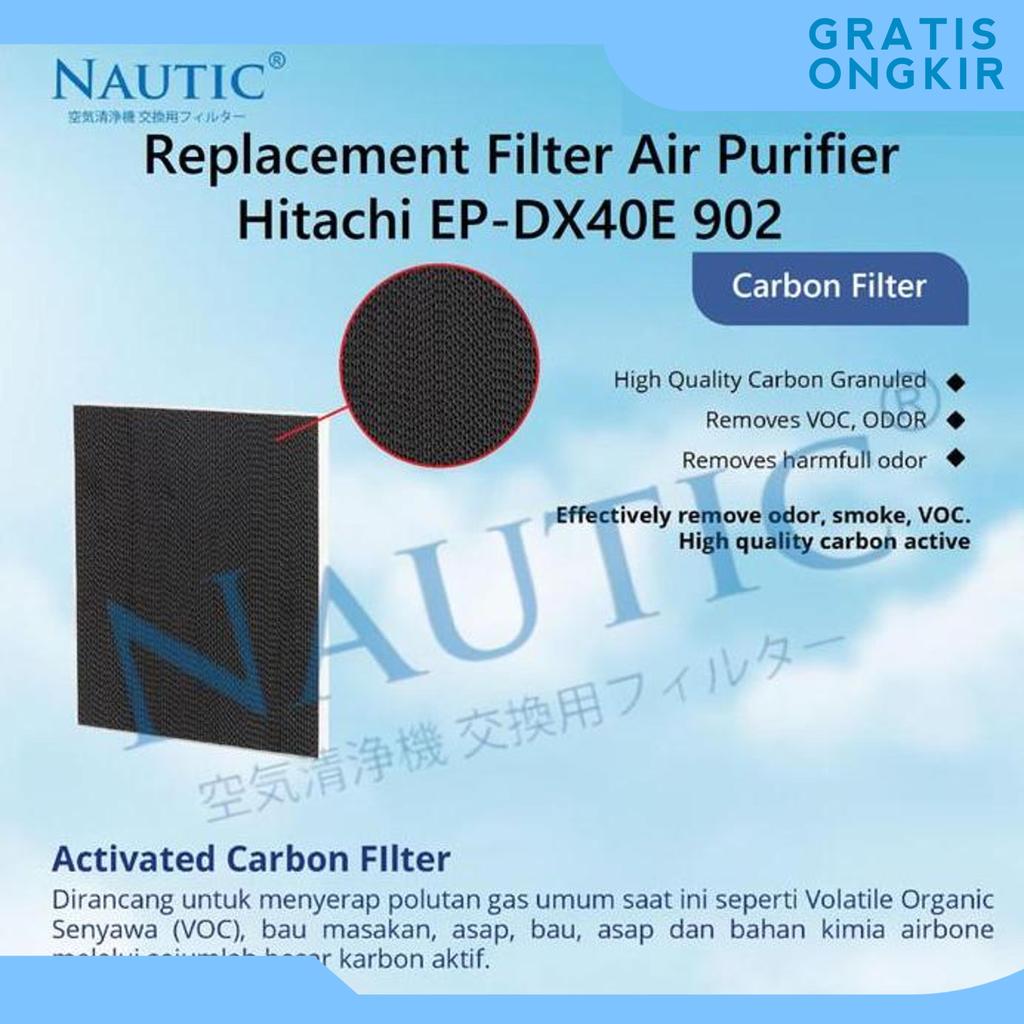 Hepa Filter Hitachi Air Purifier Ep-P50J Ep-Pz30J Ep-A5000 Ep-A3000
