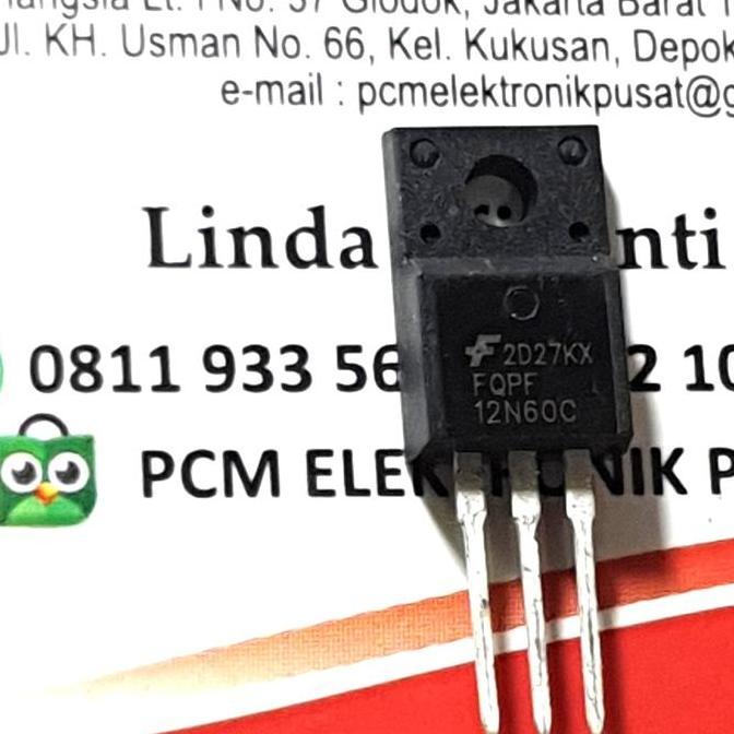 Transistor mosfet 12 N 60 12N60C plastik pcmpu55 Juara
