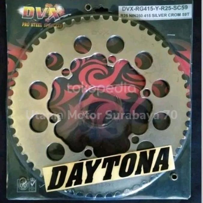 GEAR BELAKANG DVX YAMAHA R25/NINJA250  415-56T sd 415-60T