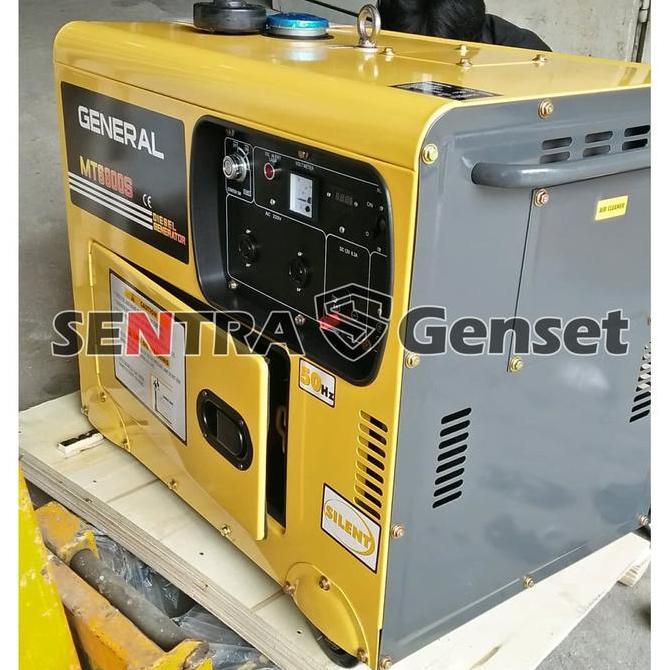 GENSET SOLAR GENERAL MT6800S. GENSET SILENT DIESEL 5000 WATT 5500 WATT ORIGINAL DAN TERPERCAYA