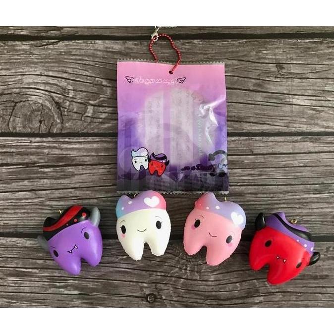CC TOOTH DEVIL ANGEL SQUISHY / licensed cutie creative gigi