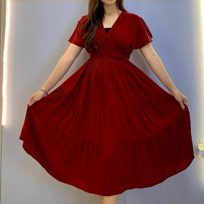 Daster Midi Polos - Twill