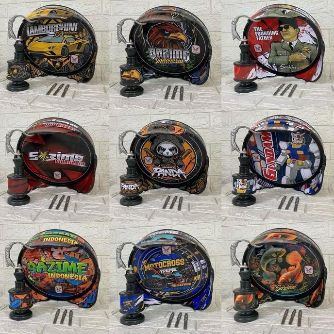 ALBUM DESAIN 1 HITAM - TEBOK SAZIME DECAL LOVEBIRD / KONIN DIM 33 CM