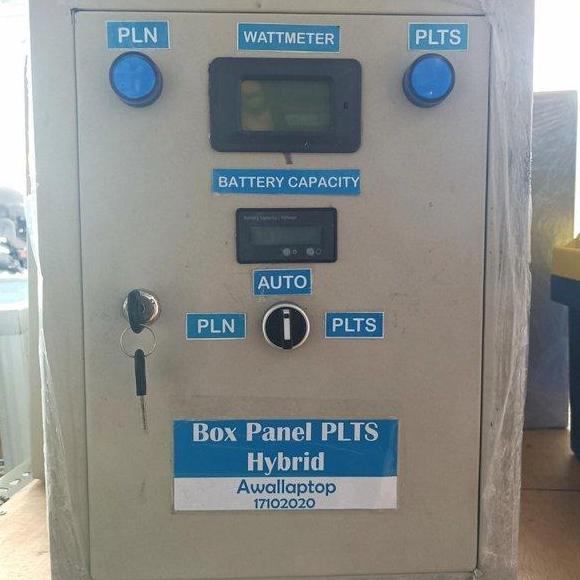 paket lengkap panel PLTS panel surya solar cell inverter SCC ATS
