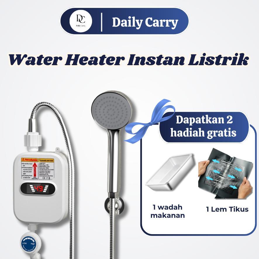 Water Heater Pemanas Air Listrik Instan Daily Carry GD20 Pemanas Air Kamar Mandi Portable