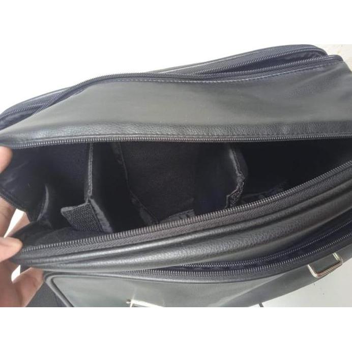 Tas Kulit Kamera Dslr Nikon Hitam Laik Pakai