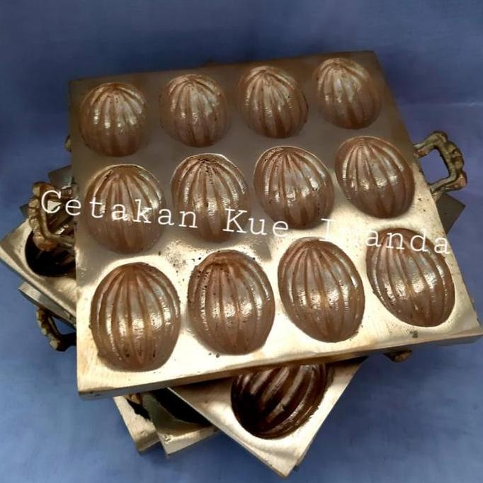 Cetakan Bolu Jadul Klemben Kuningan Kue Kitchenware