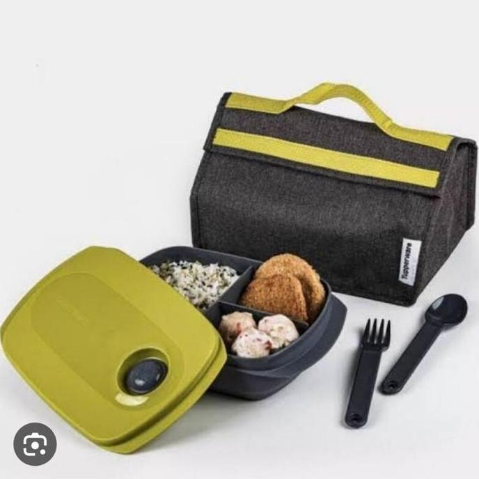 Kotak bekal makan Tupperware byo lunch box set