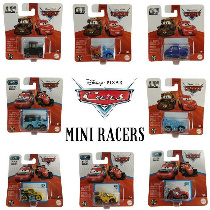 Diecast Mini Racers Cars Disney Pixar Mix A & W McQueen Mater Hudson Lizzie