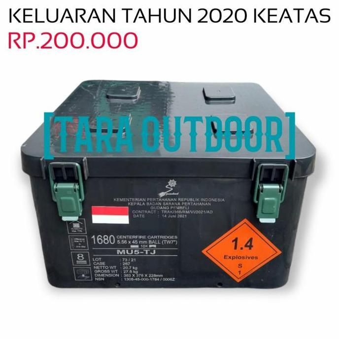 box kotak peluru amunisi pindad original Motorcycle Motor Handle