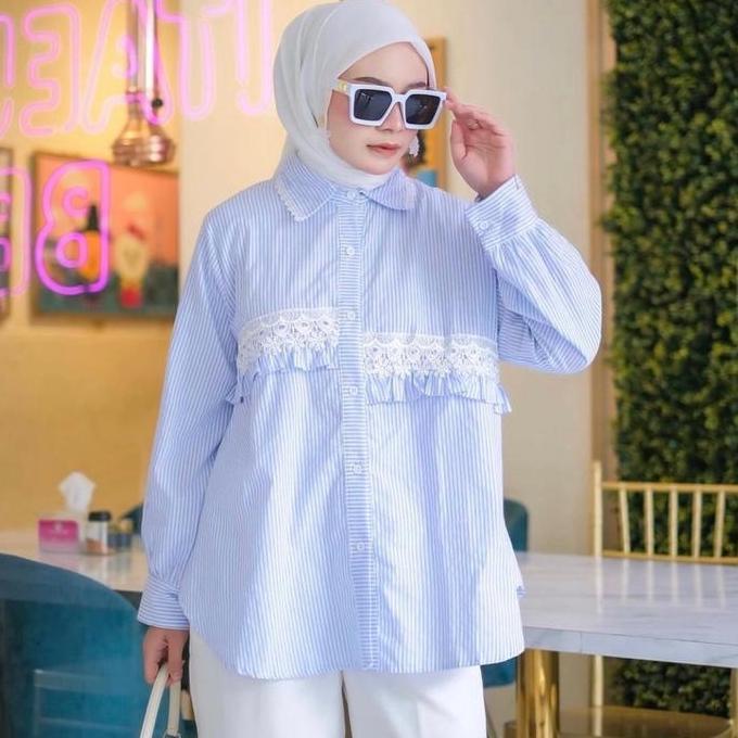 Heritage Kemeja / Atasan / Extu Atasan Jumbo / Atasan Busui / Kemeja Jumbo / Atasan / Kemeja / Baju 