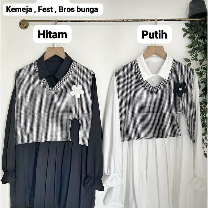 YUNA BLOUSE FASHION SHAKILA VEST