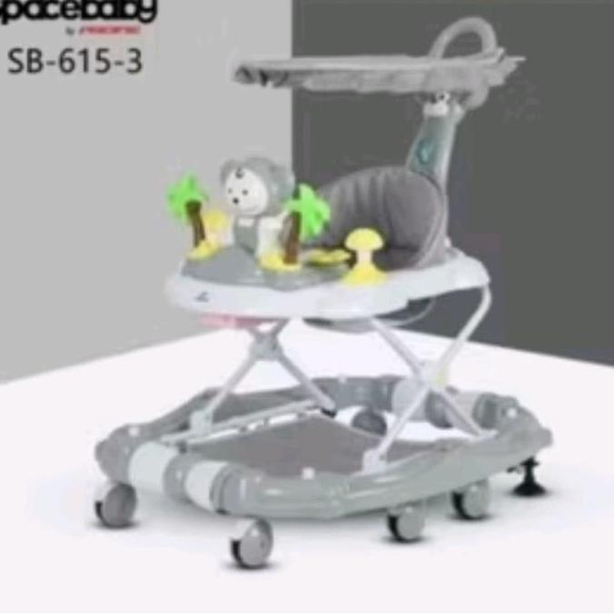 Babywalker Spacebaby SB 615-3 Baby Walker Space Baby SB615-3