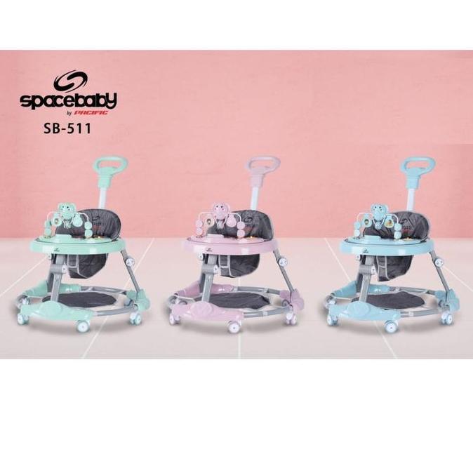 Baby Walker Space Baby Spacebaby SB 511 SB511 SB-511 gajah