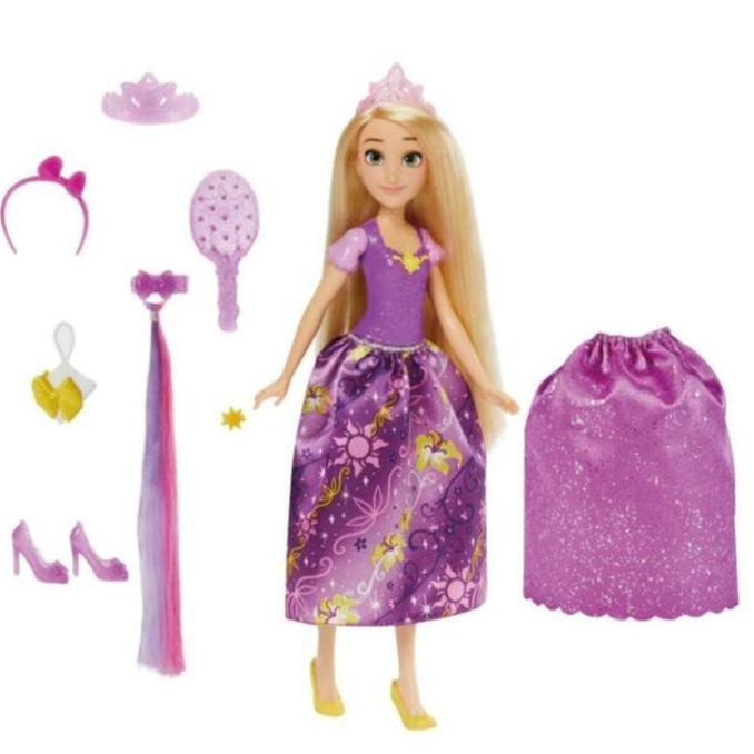 Boneka Disney Princess Style Surprise Rapunzel Belle Fashion Aksesoris