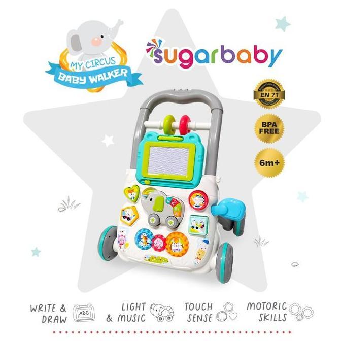 SugarBaby Circus Walker Activity Walker Push walker/Activity walker/Baby walker Mini Car Push Walker