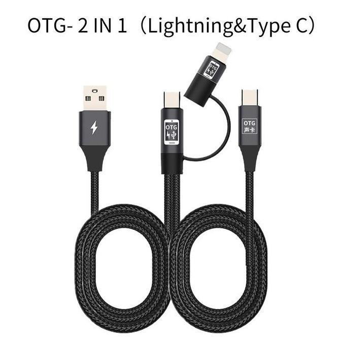 Siborie&deliago1 rekomendasi bersama Soundcard F999+OTG-2IN1