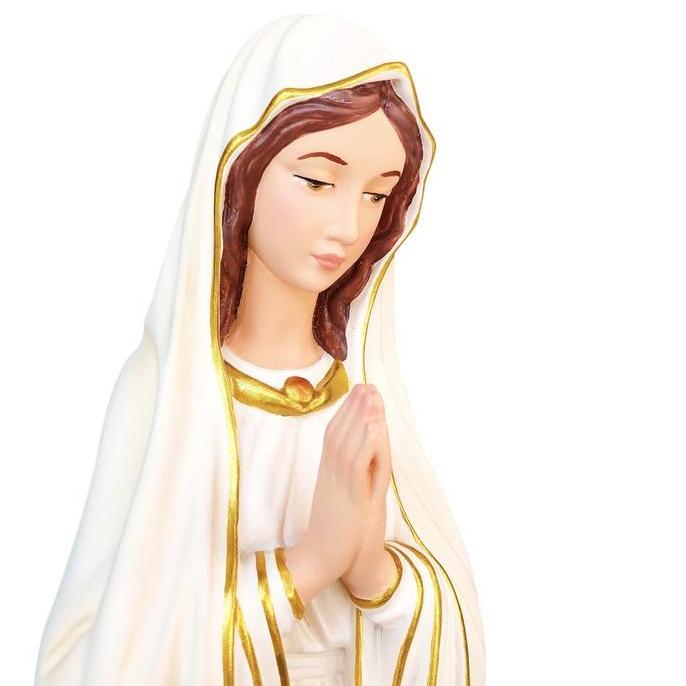 Patung Maria Fatima 40cm Resin Packing Original [terbaik]