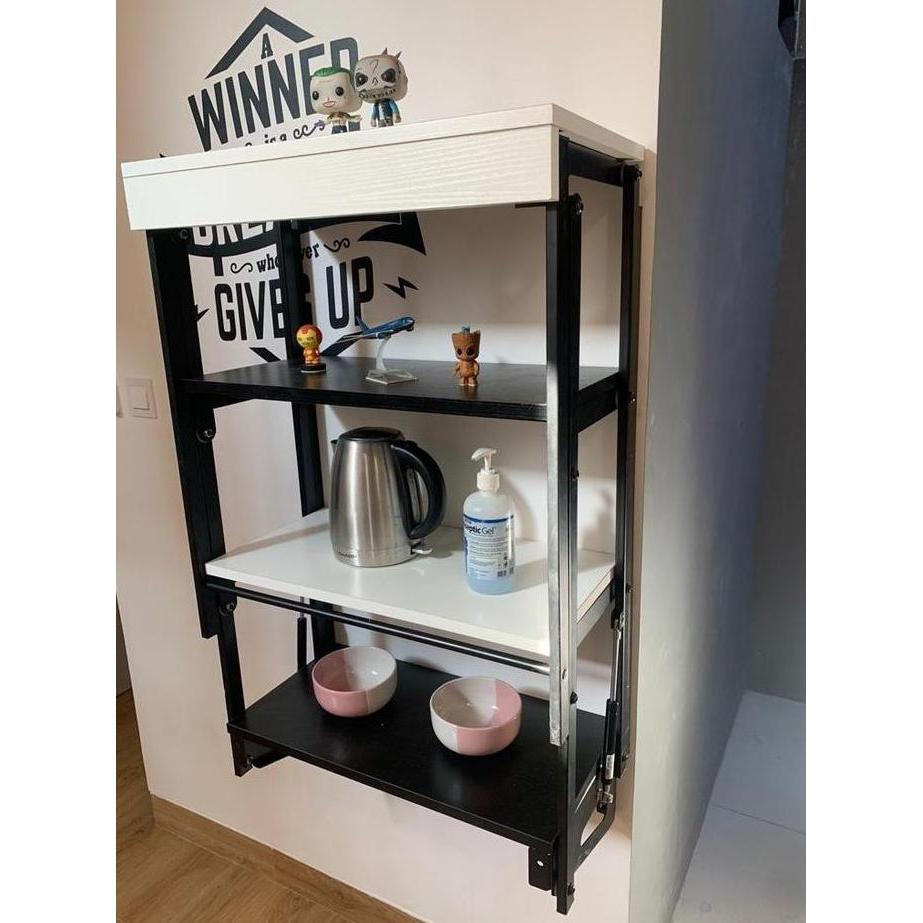 Meja Lipat Minimalis/Meja Lipat Dinding/Meja Makan Lipat Minimalis GAN