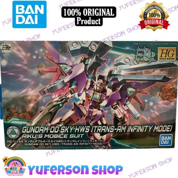 Gundam 00 Sky HWS Trans-AM Infinity Mode Riku's Mobile Suit