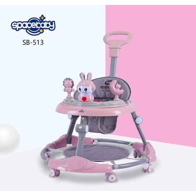 BABY WALKER SPACE BABY ALAT BANTU JALAN SB 513 / SB 512 | APOLO BABY WALKER SPACE BABY SB-513 | BABY
