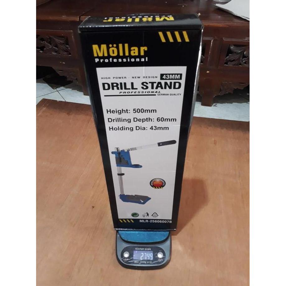 IRON Base stand drill - stand bor duduk - dudukan mesin bor base besi