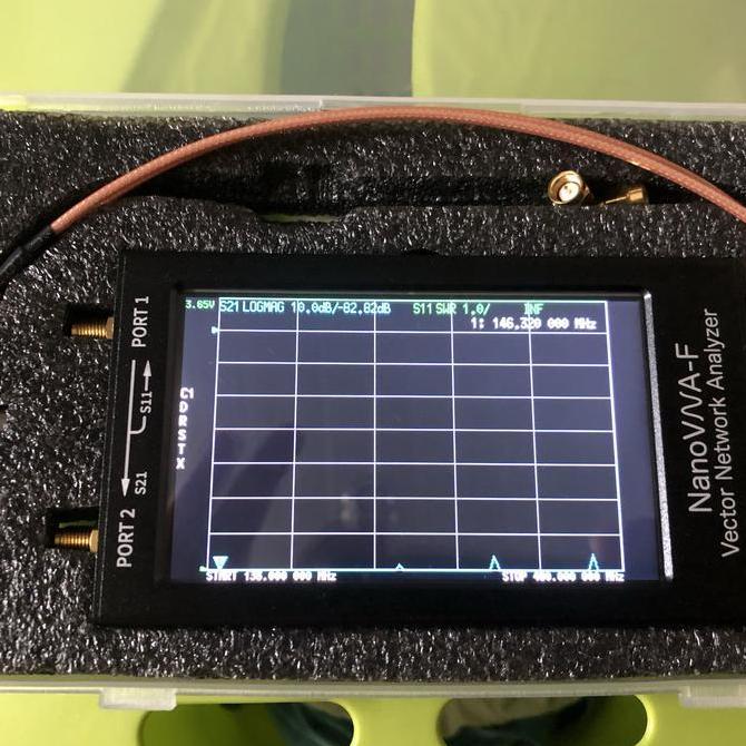 NANO VNA-F VECTOR NETWORK ANALYZER ORIGINAL DAN TERPERCAYA
