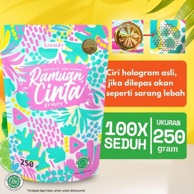 RAMUAN CINTA BY MUTY ORIGINAL 100%
