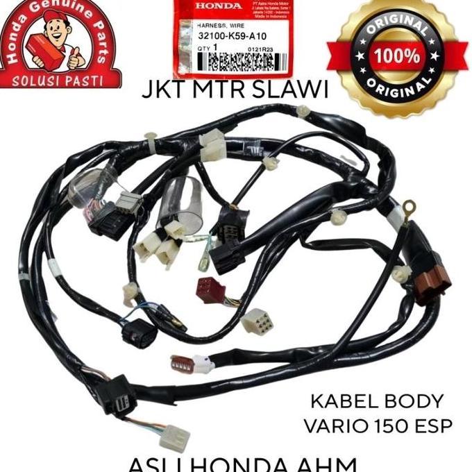 Promo 32100-K59-A10 harness wire K59-A10 kabel body assy vario 150 f1 2015-2017 vario 150 pertama, k