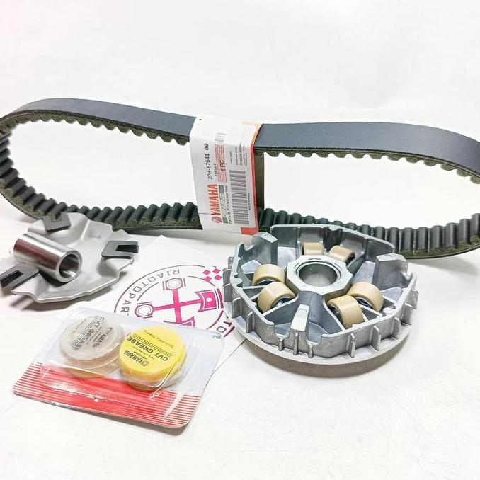 PAKET VANBELT 2PH & RUMAH ROLLER & ROLLER YAMAHA MIO M3 , S, Z , SOUL GT 125 , FINO 125 , X RIDE KOD