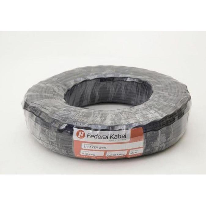 Promo Kabel Speaker Wire 2C 16 AWG Federal @100m COD