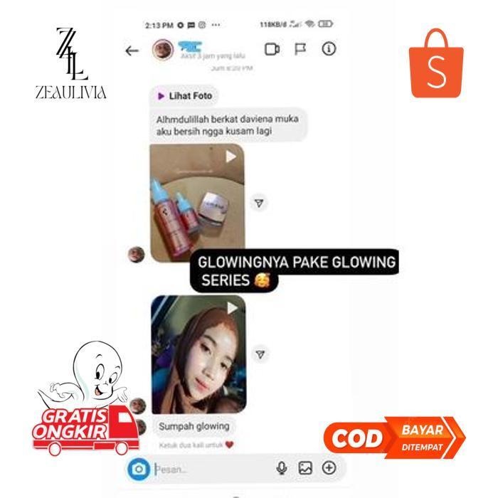 gh-6 [Official] Daviena Skincare | GLOWING SERIES | PEMUTIH WAJAH BPOM|DAVINA SKINCARE Viral